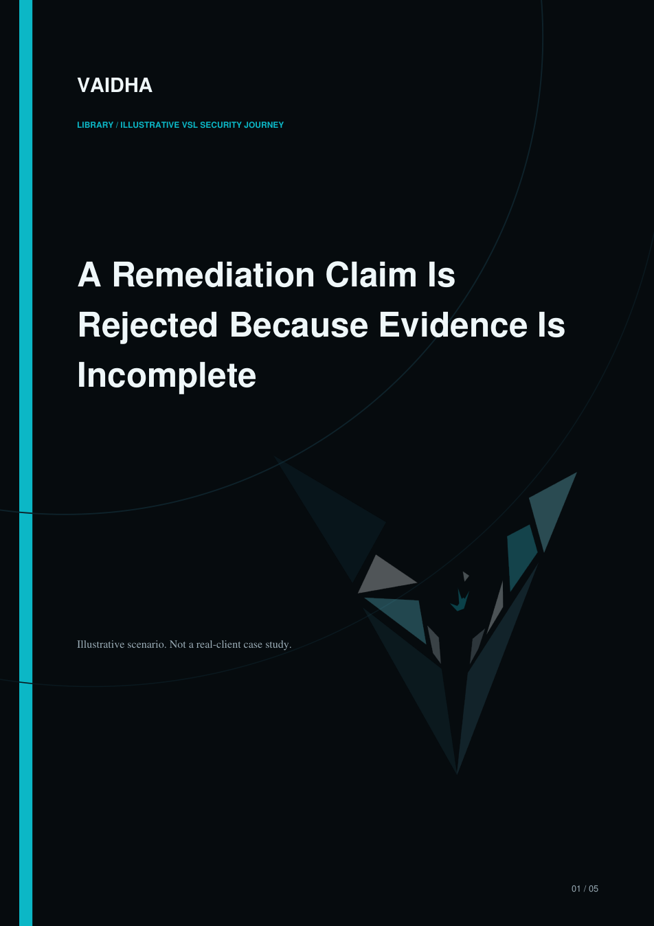 Cover preview for A Remediation Claim Is Rejected Because Evidence Is Incomplete