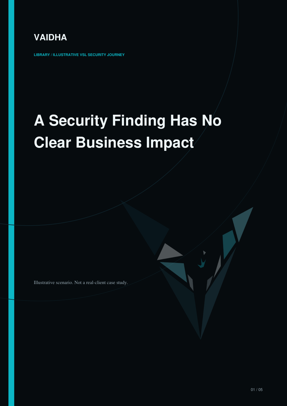 Cover preview for A Security Finding Has No Clear Business Impact
